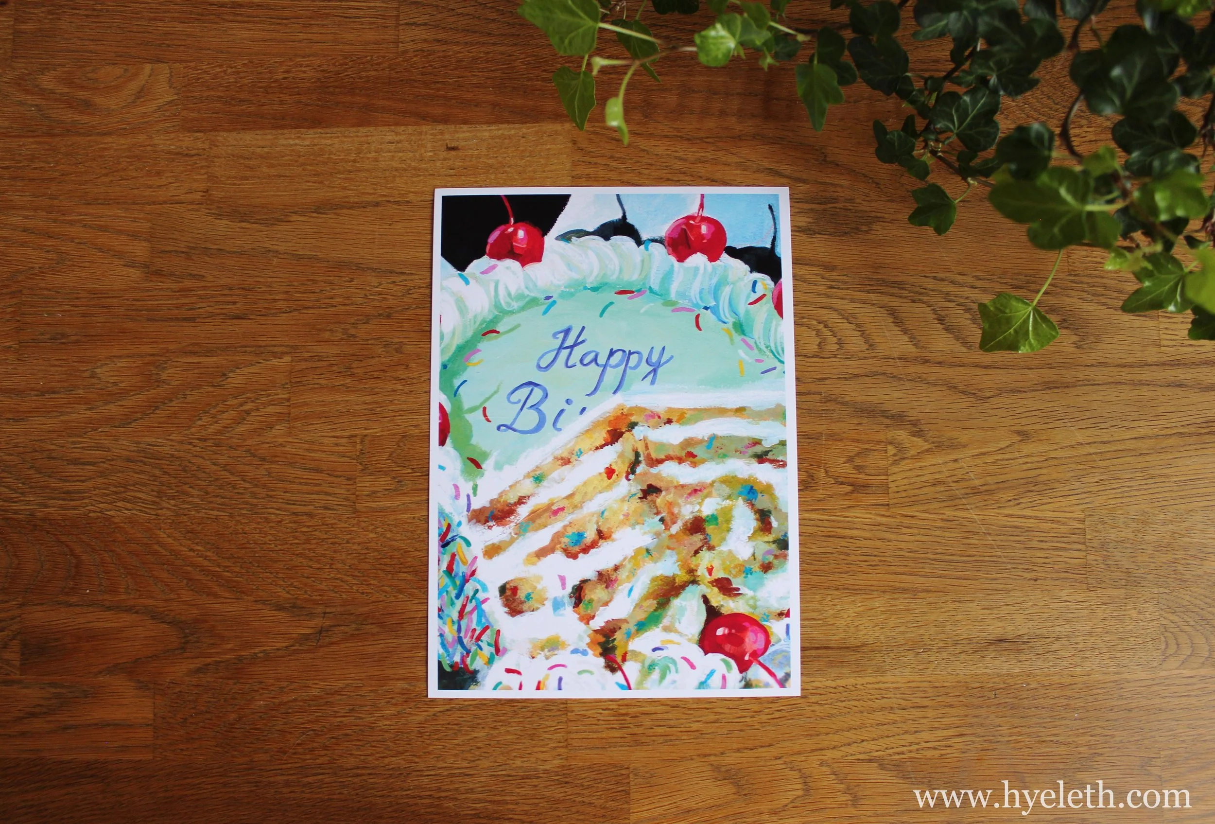 Happy Bi- | Matte Poster