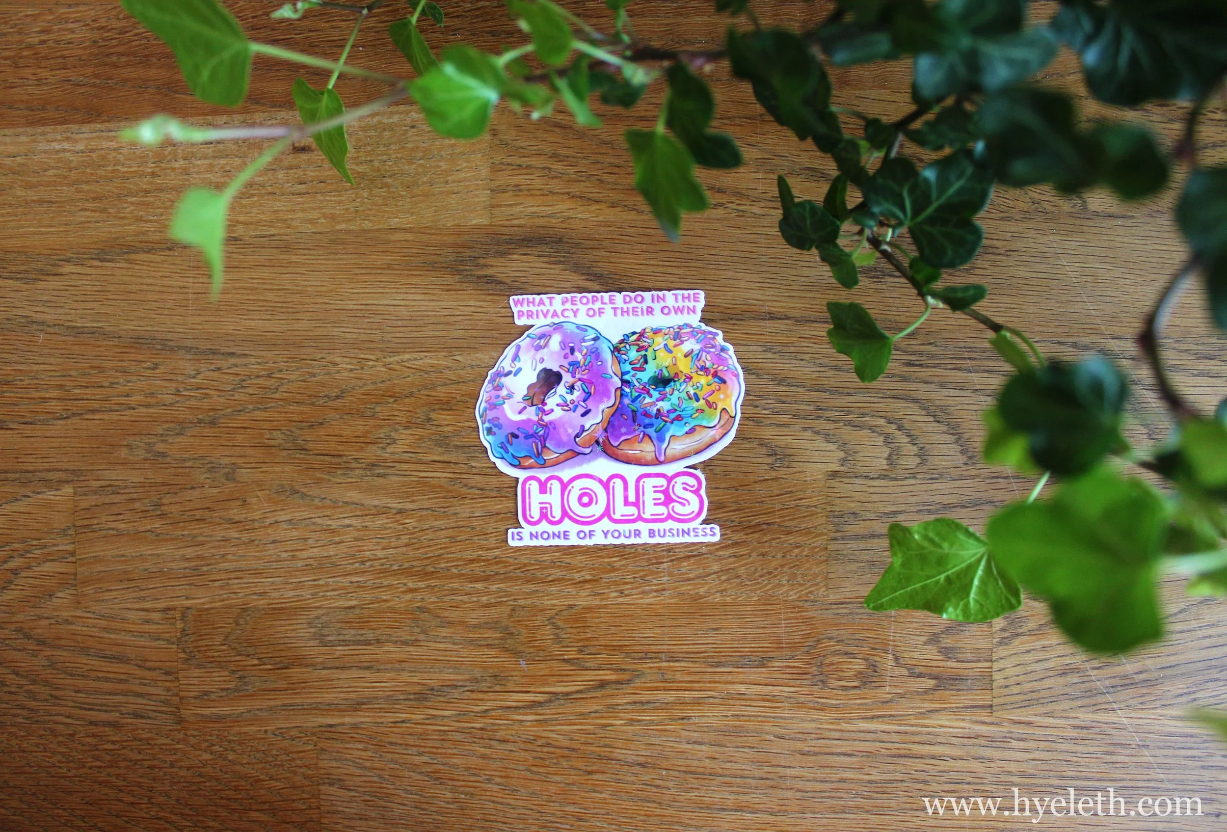 🏳️‍🌈 Pride Holes 🏳️‍⚧️ | Holographic Sticker