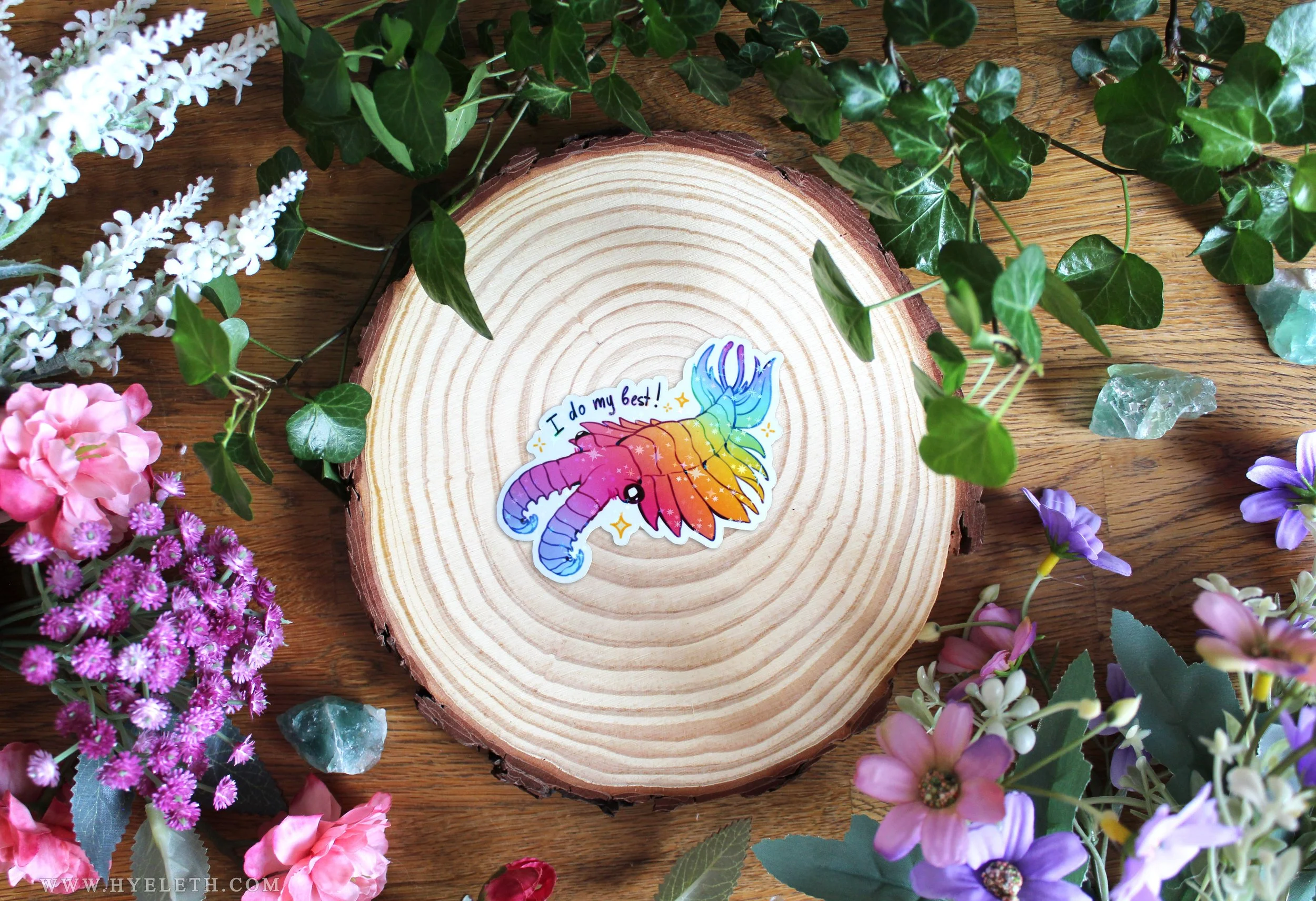Anomalocaris | Holographic Sticker