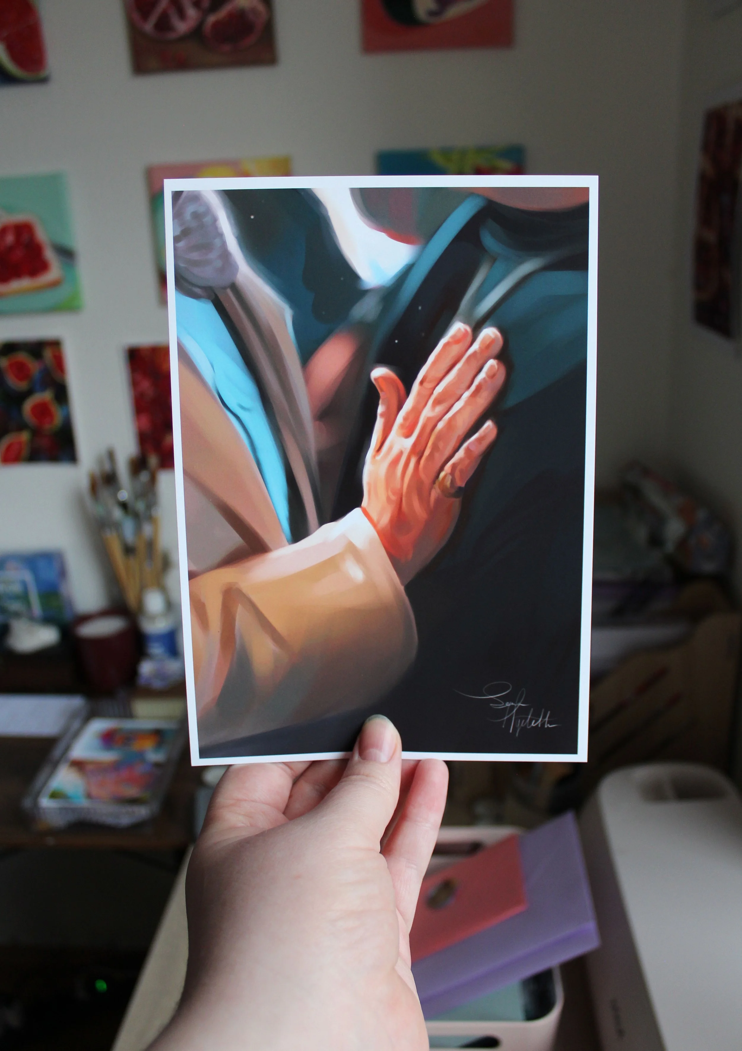 A Fleeting Touch | Matte Poster