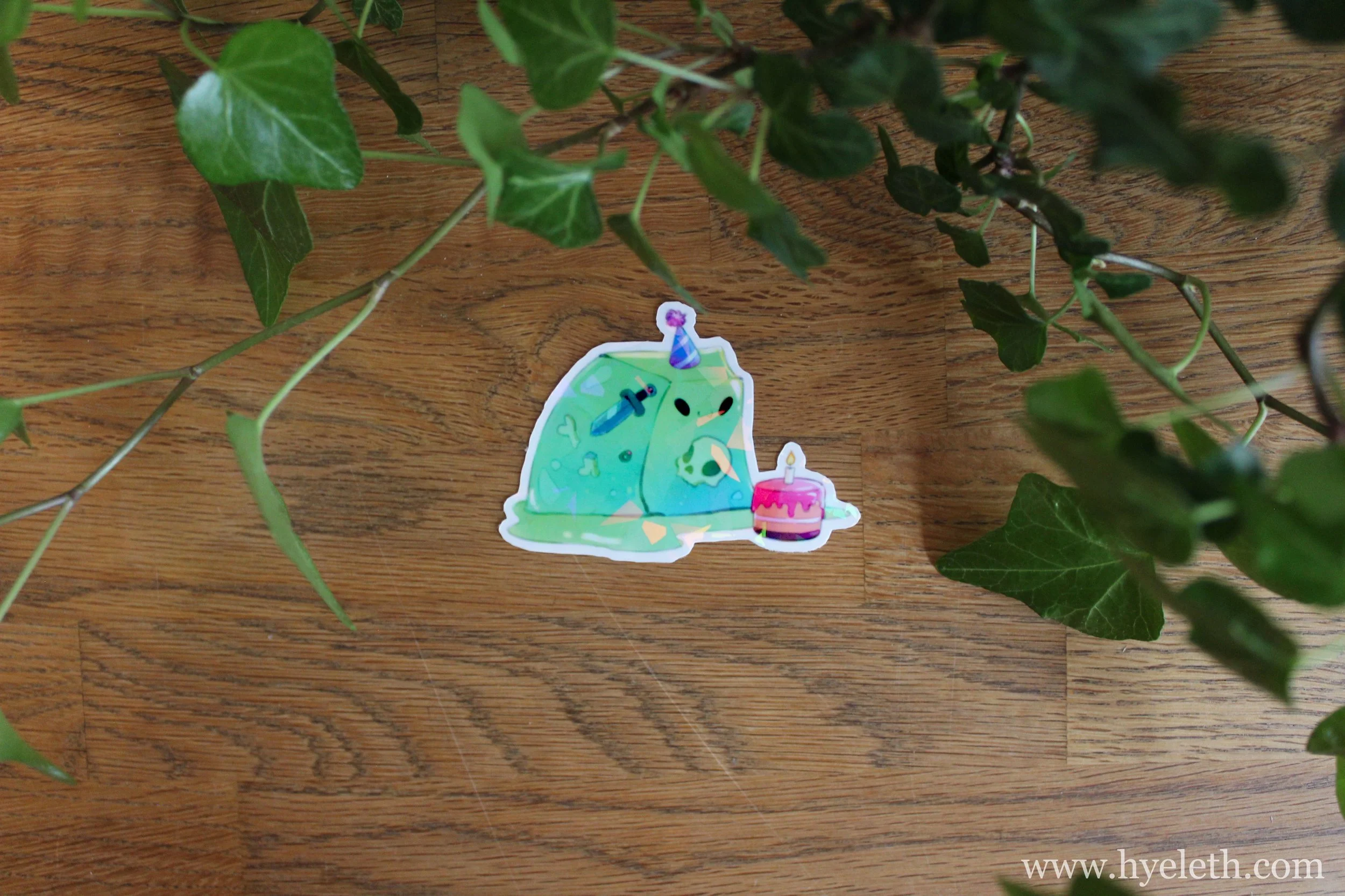 Party Flubber | Holographic Sticker
