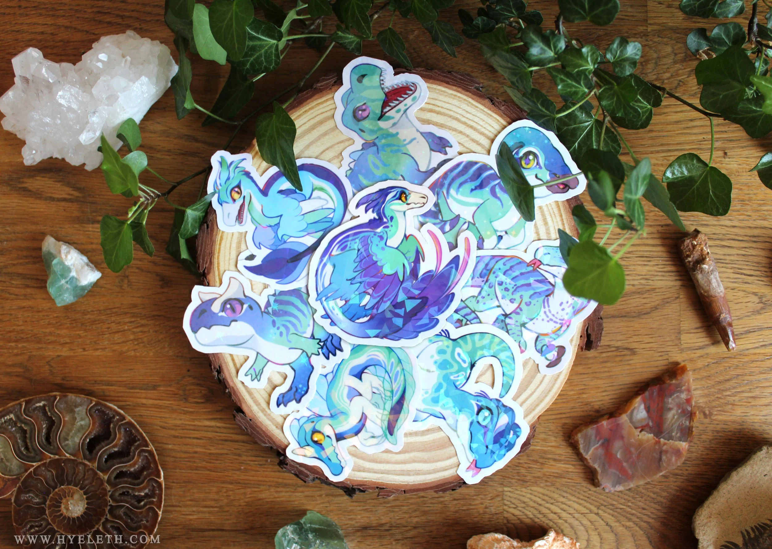 🏳️‍🌈Paleo Pride🏳️‍⚧️ MLM Pack | Holographic Sticker Bundle