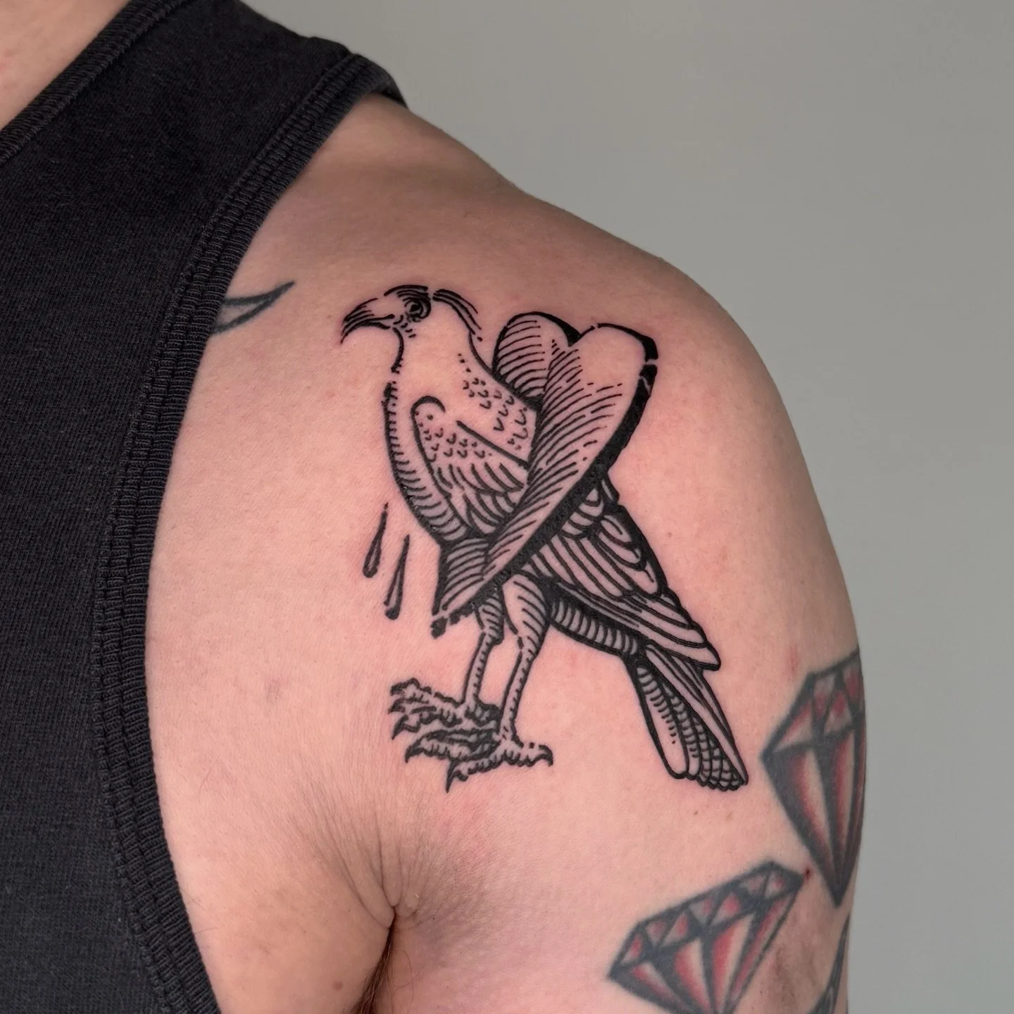 Few flashes on Tom 🖤
.
.
.
.
#engraving#london#etching#woodcuttattoo