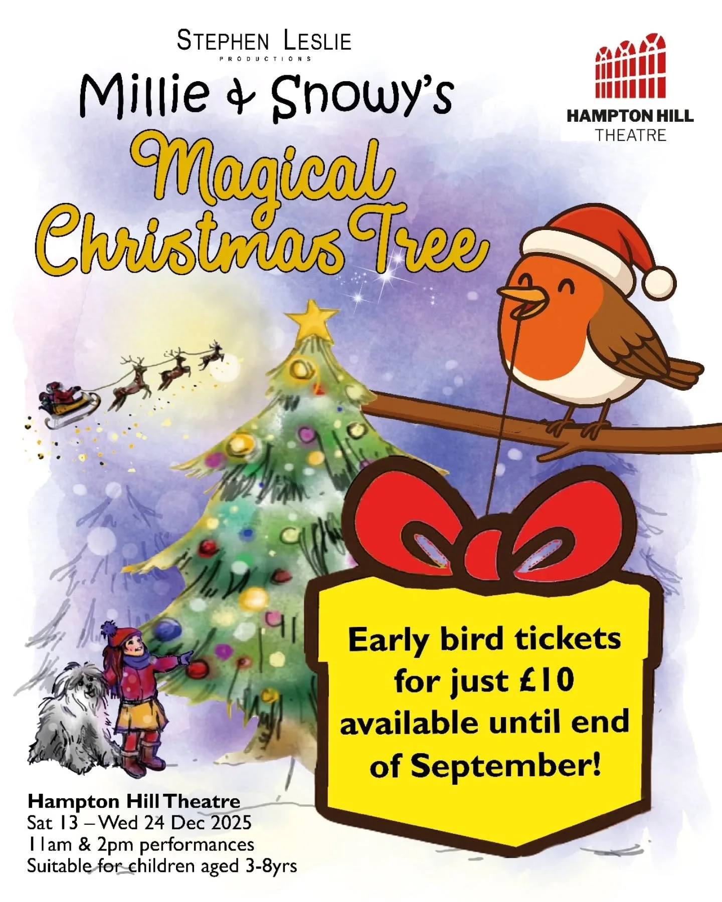 Don't miss your early bird ticket! 

Design: Lucy Nixon PR
Illustration: Hannah Calarco

@hamptonhillchristmasshow  @stephenleslieproductions #hamptonhillchristmasshow #hamptonhill #hamptonhillmums #hampton #hamptonmums #teddington #teddingtonmums #t