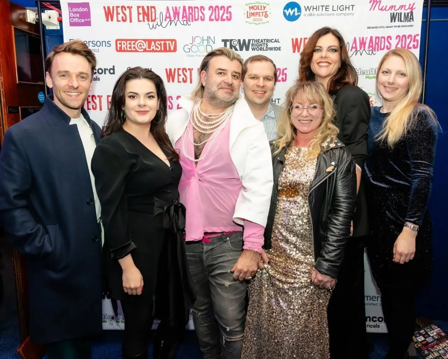 The supremely talented @eurovisionyourdecision Team at @westenedwilma awards ❤️ 🧡 💛 💚 💜 

@rvtofficial @stephenleslieproductions #cabaret #londoncabaret #westendwilma2025 #westendwilmaawards #westend @wickhemjo @lucycpenrose david.mcmullan @_jose