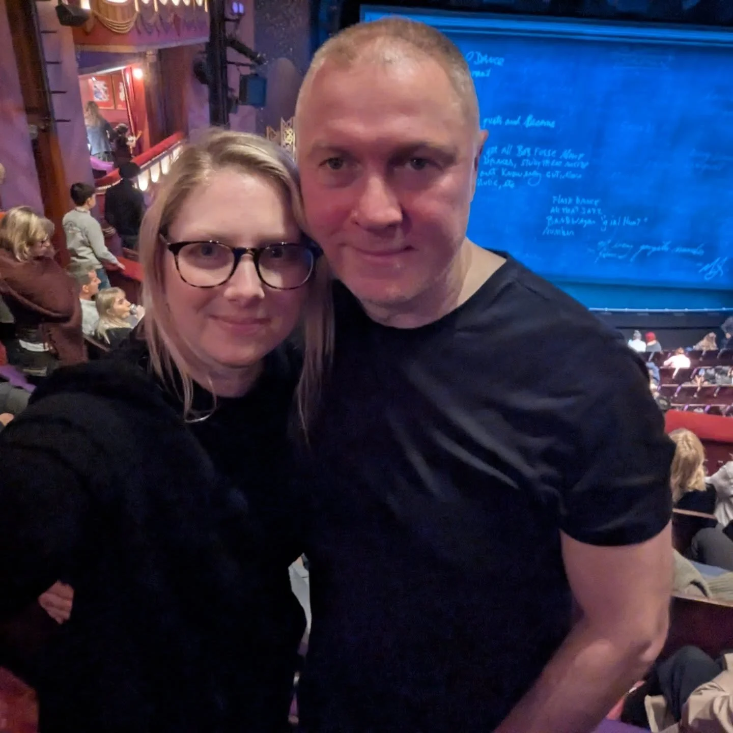 MJ The Musical tonight at Prince Edward Theatre. Spotted: MJ himself watching the show from a box?!