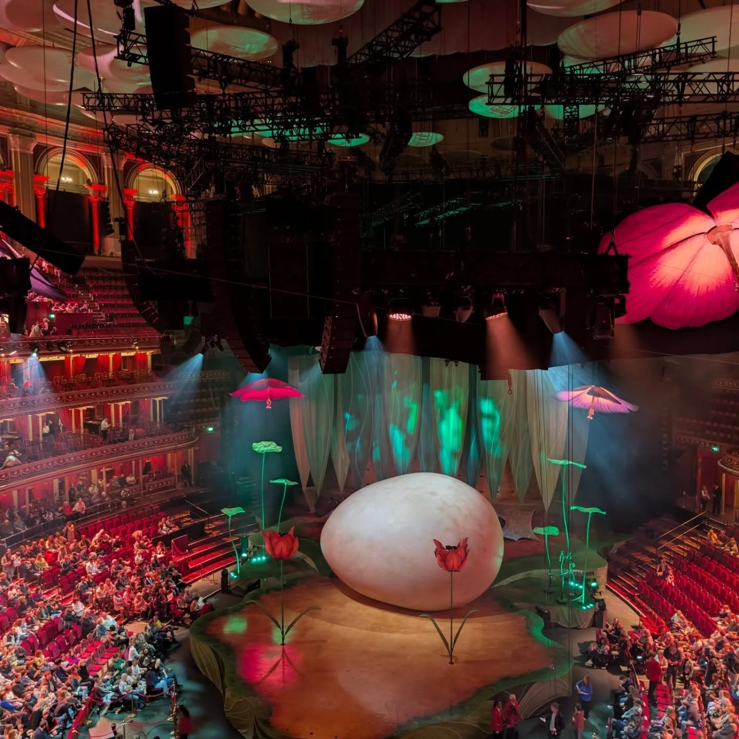 @cirquedusoleil at @royalalberthall today. Wow! Completely blown away.