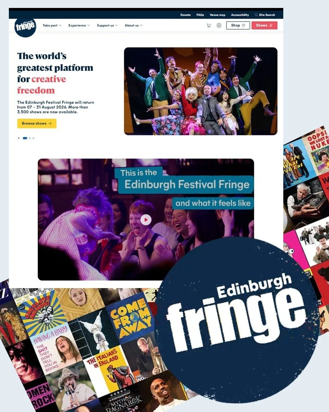Enjoying planning what to see at this year's @edfringe this August.

#edinburgh #edfringe #fringe