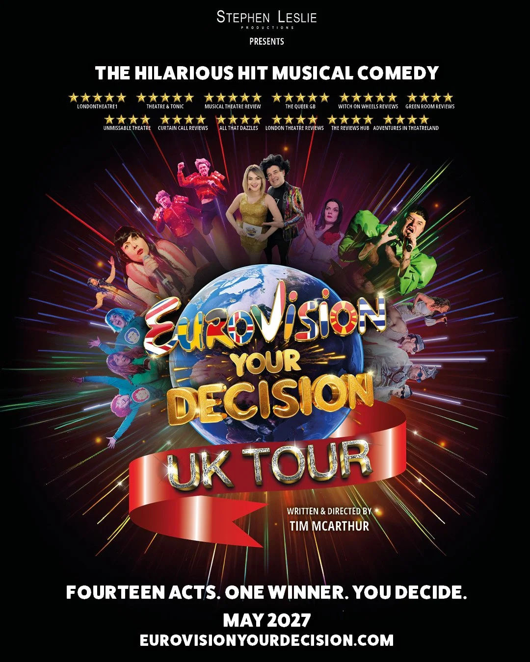 Eurovision Your Decision UK Tour 2027