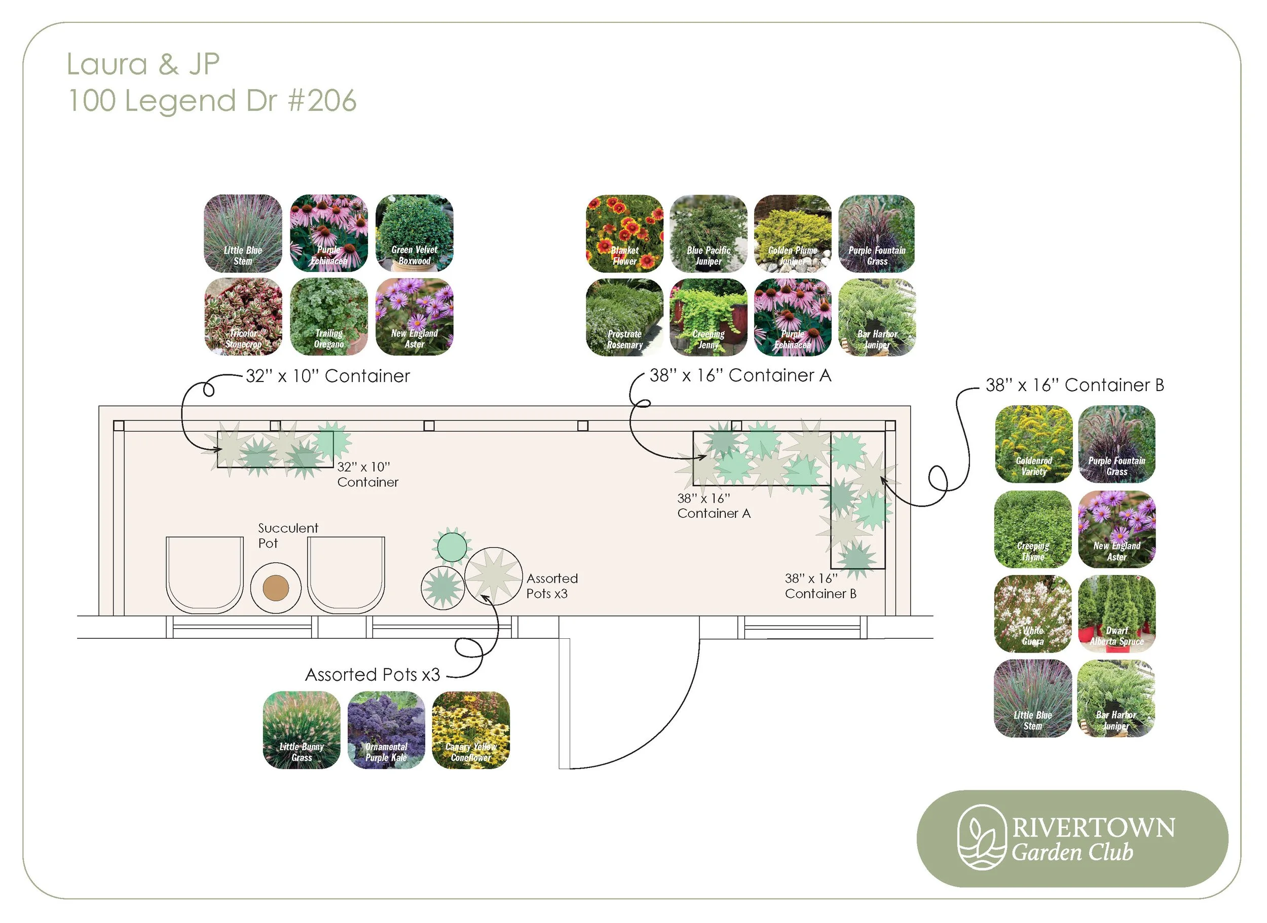 Planting Plan: Rivertown Garden Club