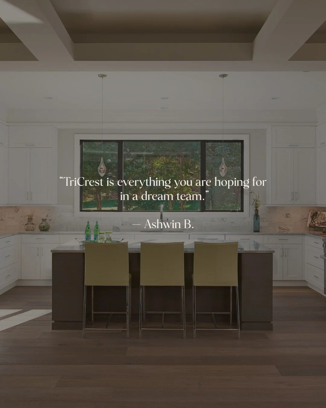 A custom home experience built on trust, clarity, and uncompromising standards. Our clients&rsquo; words reflect what matters most to us: clear communication, precision, and a commitment to delivering homes that feel personal from start to finish.

L
