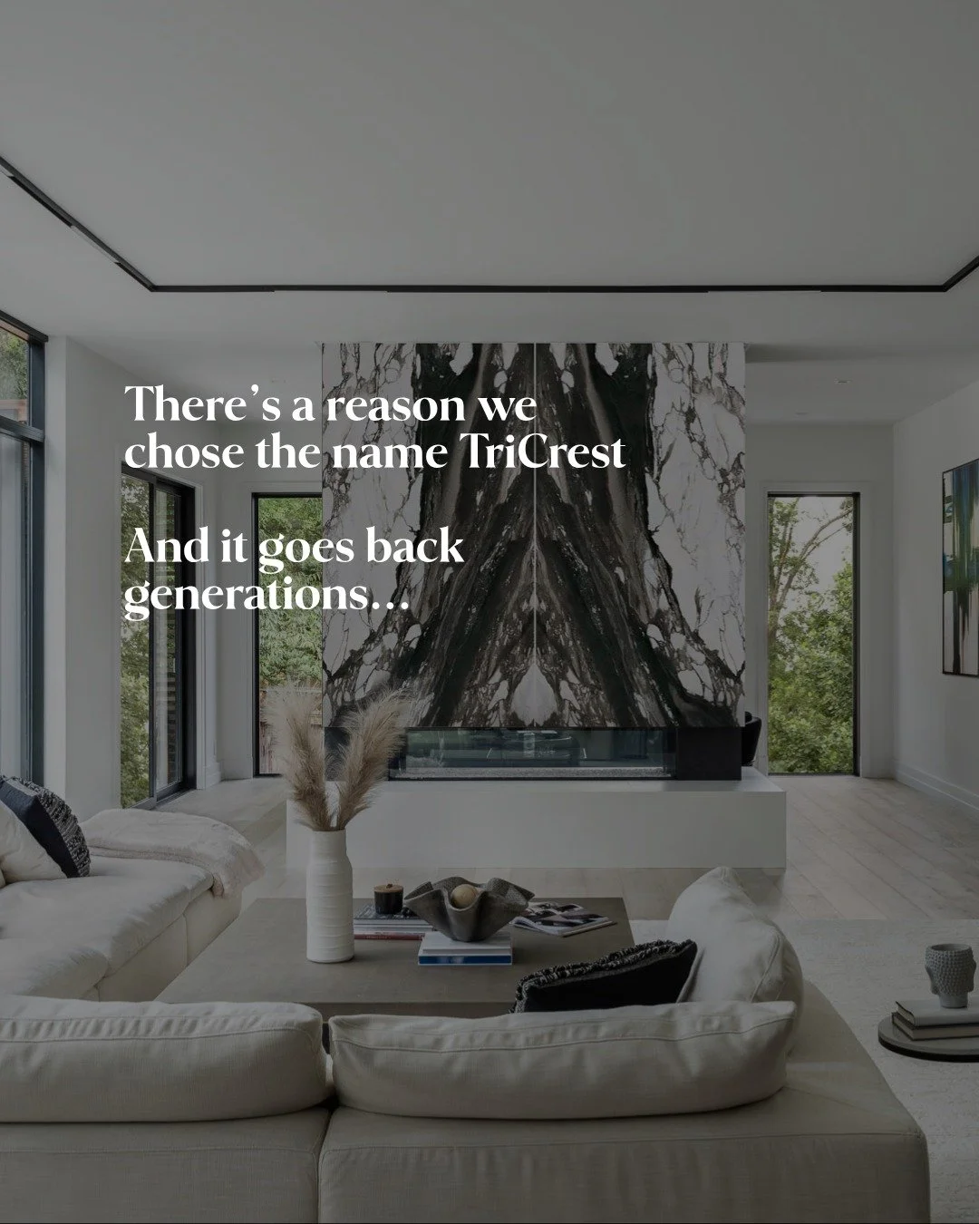 Most builders name their company after a street or themselves.

We named ours after a village in western Greece, where generations of Chris's family lived, worked, and built a life from the ground up.

The spark for TriCrest came from his uncle, a re