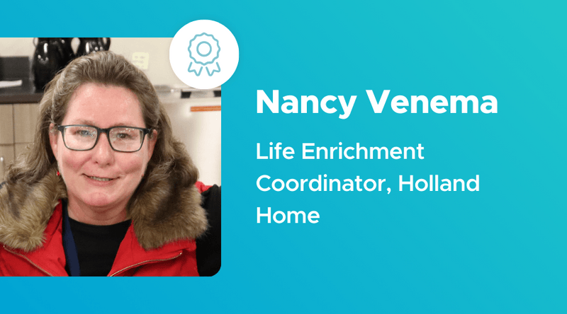 How Nancy Venema has helped generations of seniors regain confidence with life enrichment activities