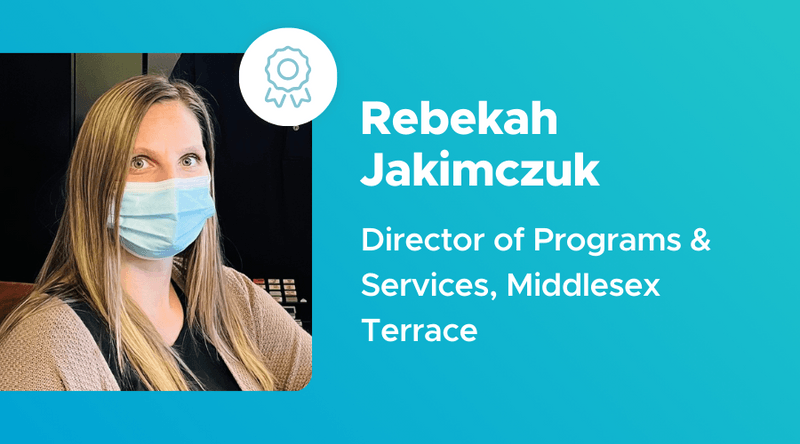 How Rebekah Jakimczuk makes a difference with recreation at Middlesex Terrace