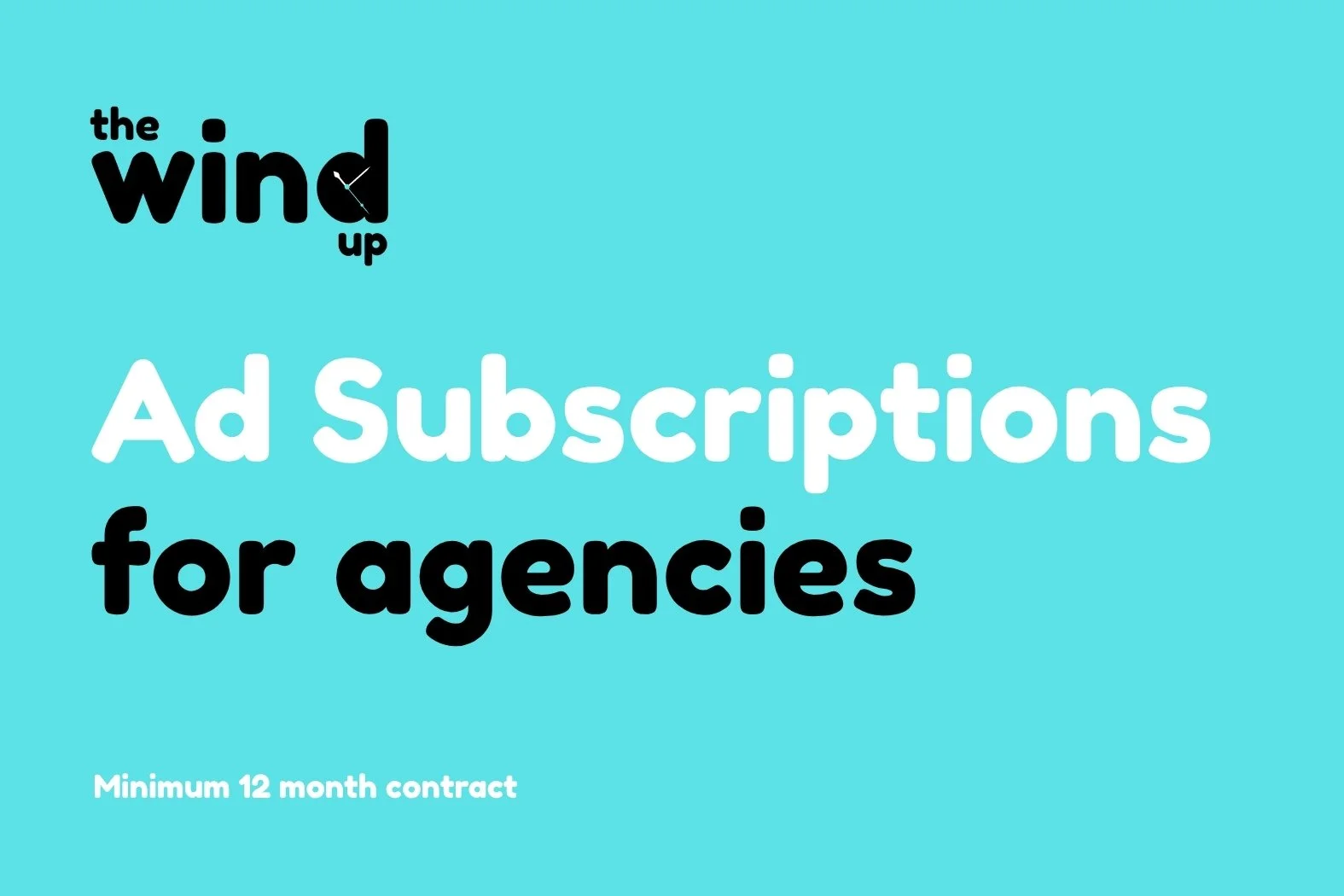 Ad Subscriptions For Agencies