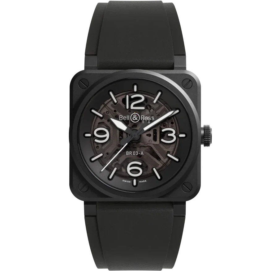 BR03 Skeleton Black Ceramic