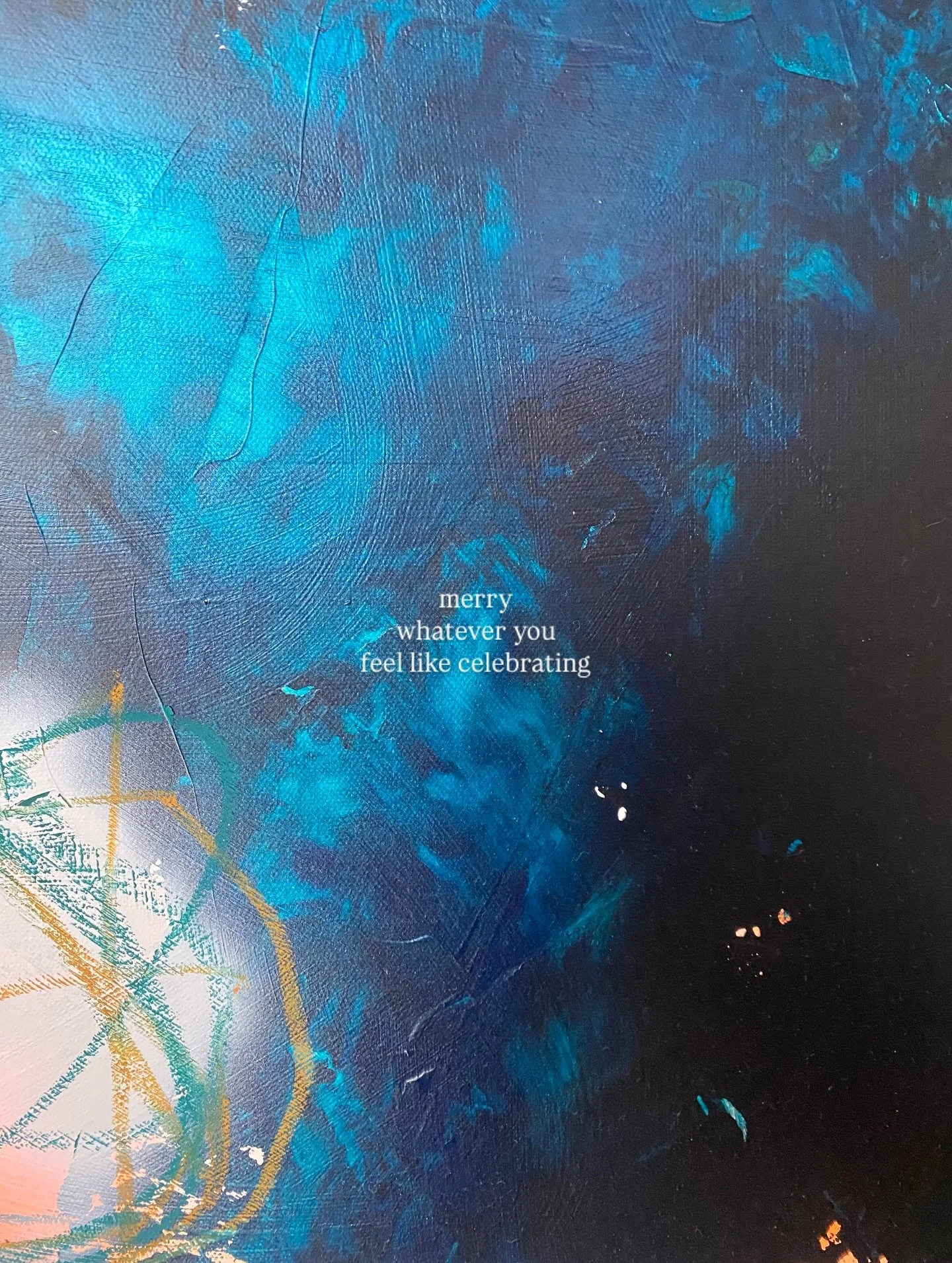 this time of the year is joyful for some, difficult for others. 

So whatever you feel like celebrating, celebrate. 
If you feel like mourning, mourn.
If you feel like ignoring this time, ignore it. 

Let&rsquo;s just do whatever feels best for us, o