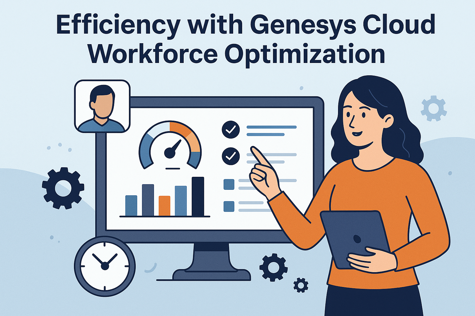 Efficiency with Genesys Cloud CX Workforce Optimization