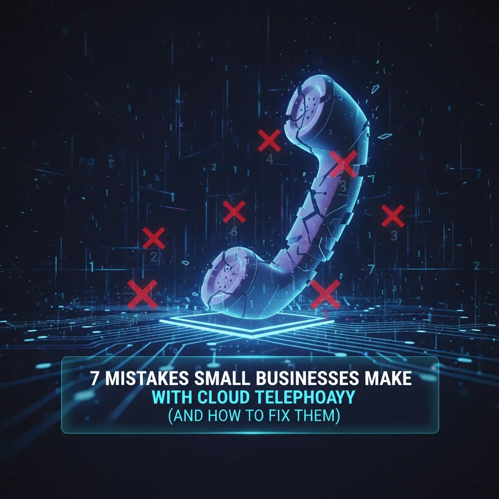7 Mistakes Small Businesses Make with Cloud Telephony (and How to Fix Them)