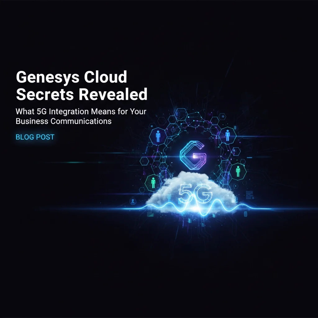 Genesys Cloud Secrets Revealed: What 5G Integration Means for Your Business Communications
