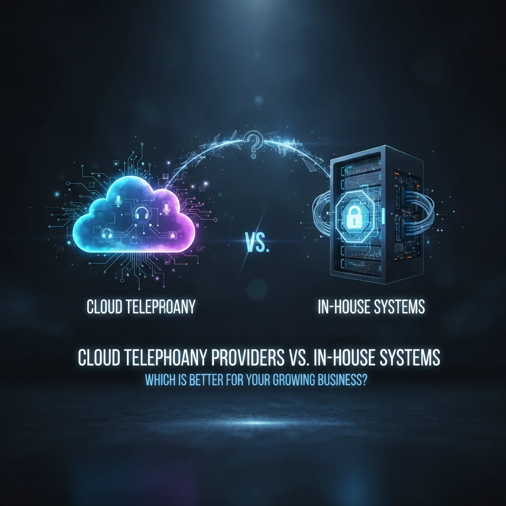 Cloud Telephony Providers vs. In-House Systems: Which Is Better For Your Growing Business?