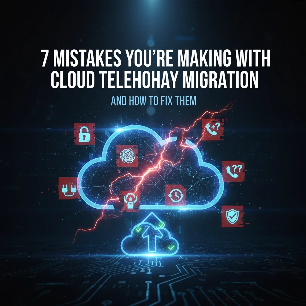 7 Mistakes You’re Making with Cloud Telephony Migration (and How to Fix Them)