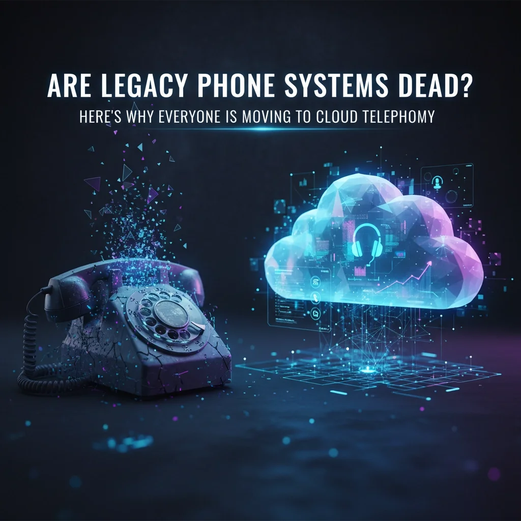 Are Legacy Phone Systems Dead? Here’s Why Everyone Is Moving to Cloud Telephony