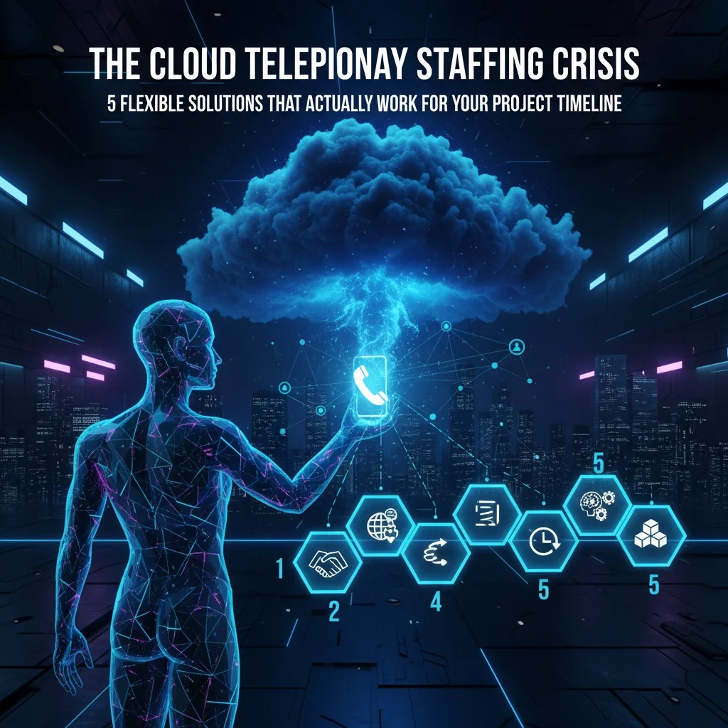The Cloud Telephony Staffing Crisis: 5 Flexible Solutions That Actually Work for Your Project Timeline