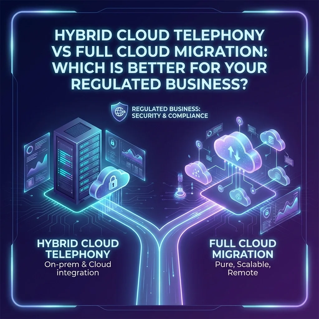 Hybrid Cloud Telephony vs Full Cloud Migration