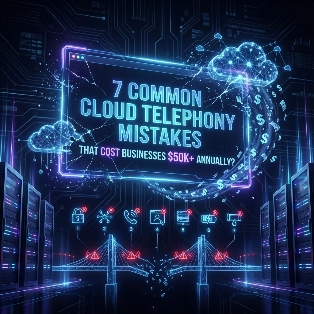 Are You Making These 7 Common Cloud Telephony Mistakes That Cost Businesses $50K+ Annually?