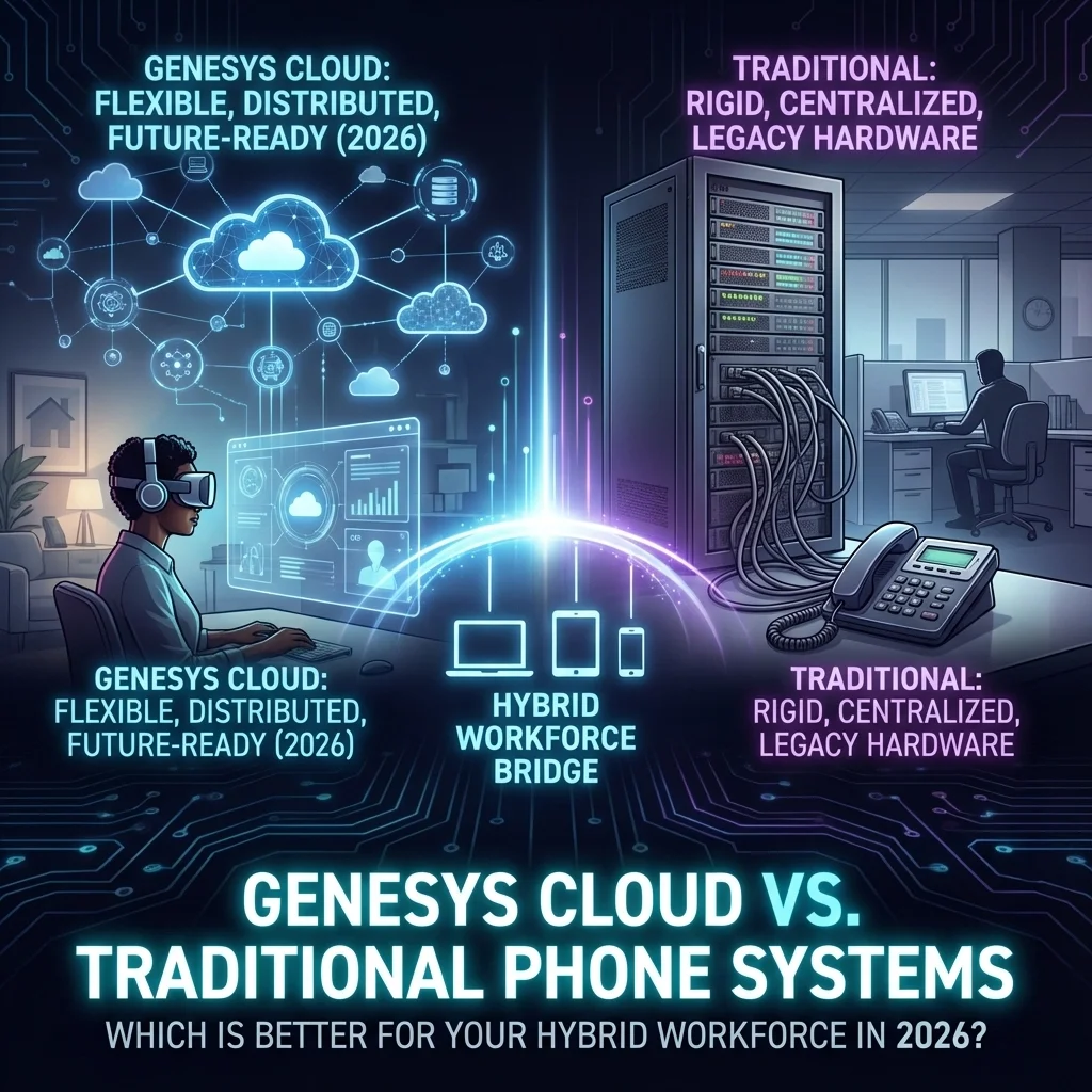 Genesys Cloud vs. Traditional Phone Systems: Which Is Better for Your Hybrid Workforce in 2026?