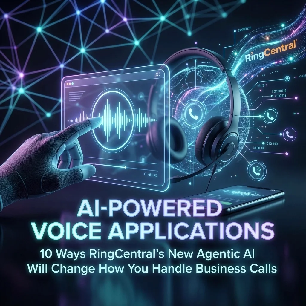 AI-Powered Voice Applications: 10 Ways RingCentral’s New Agentic AI Will Change How You Handle Business Calls