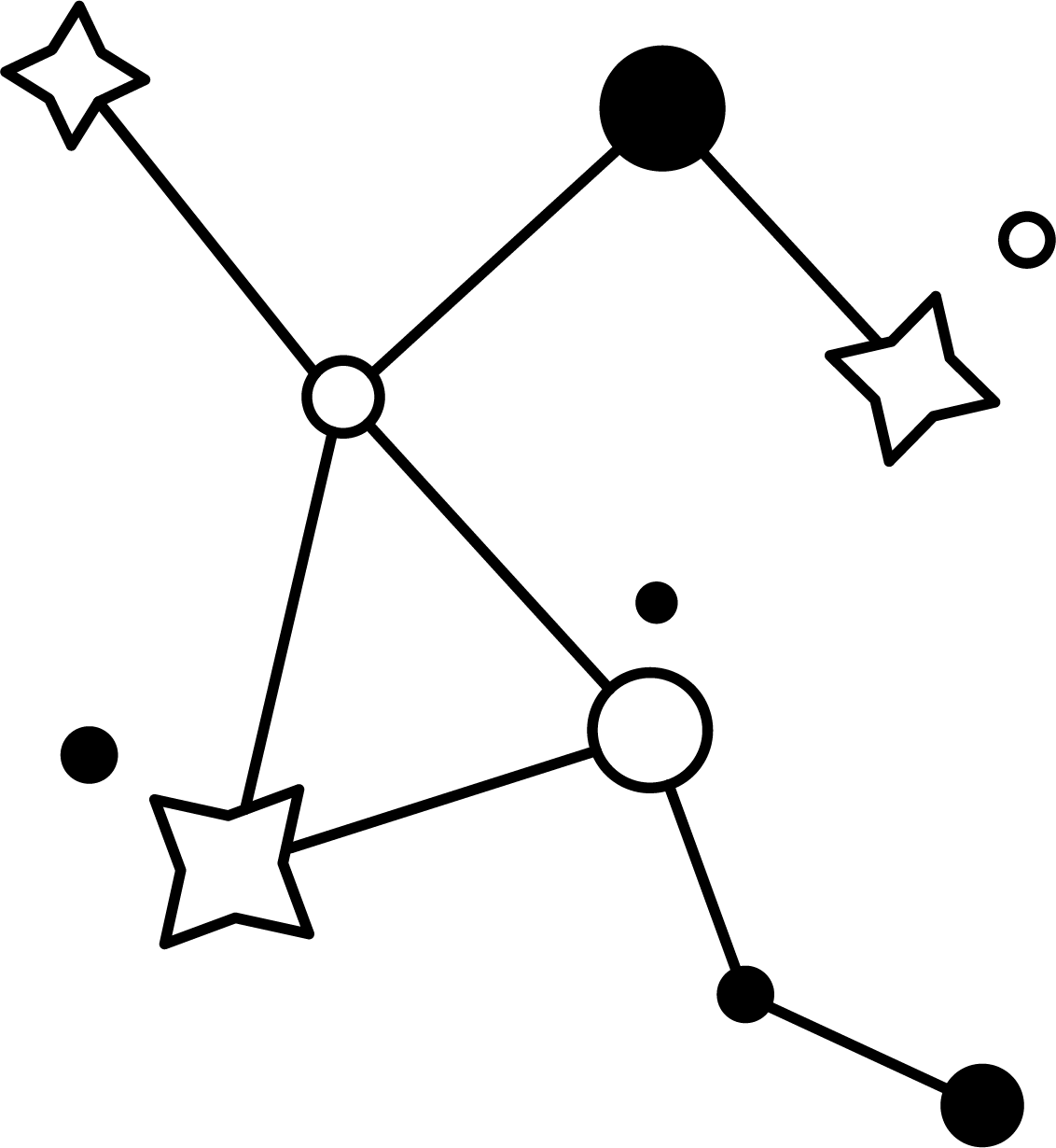 Black background with white text that reads 'Happy New Year'.