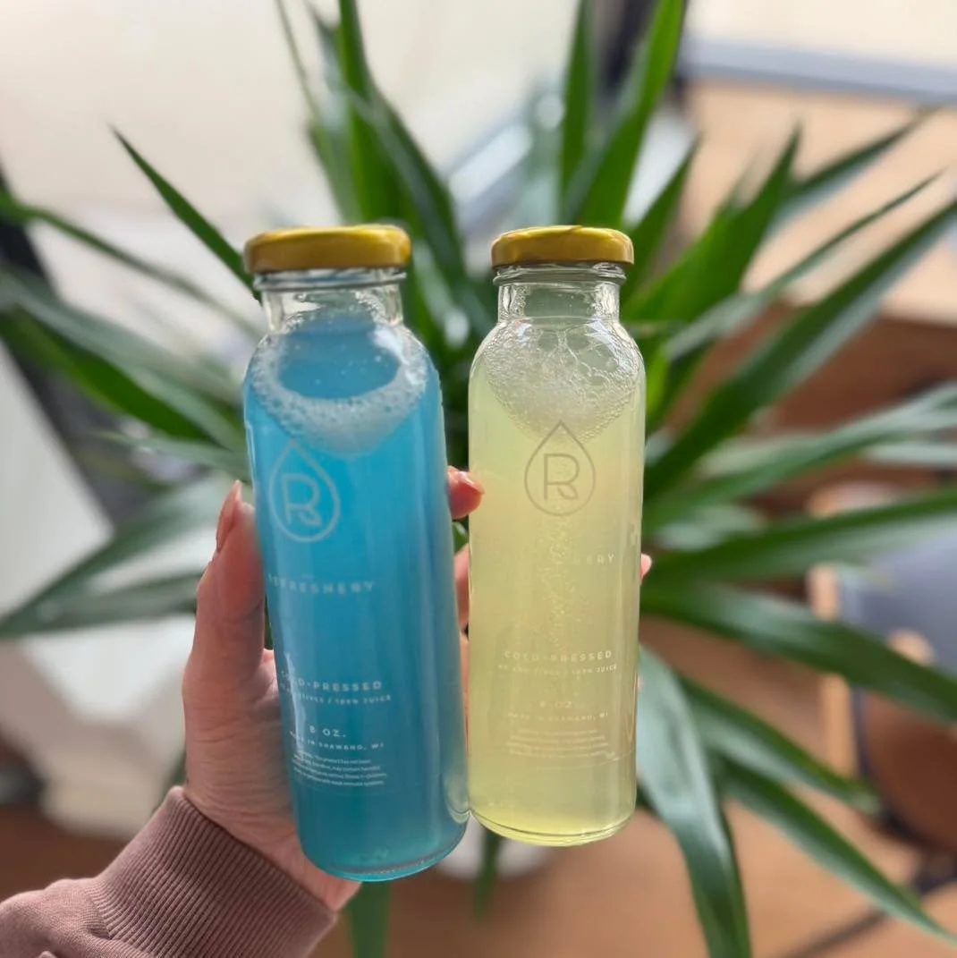Sample Saturday 
a soft introduction to summer hydration

Today we&rsquo;re pouring samples of:
Blue &mdash; crisp, light, subtly energizing
Electra &mdash; clean electrolytes, deeply hydrating

If you&rsquo;ve been curious, this is your moment.
Come