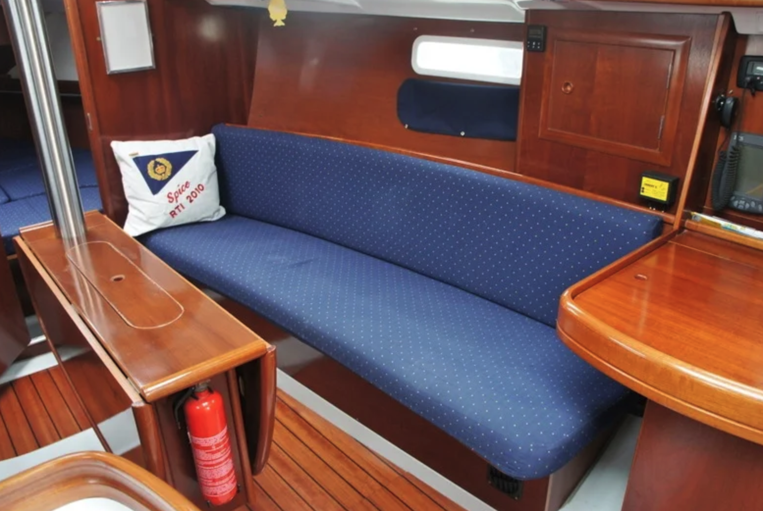 Boat interior