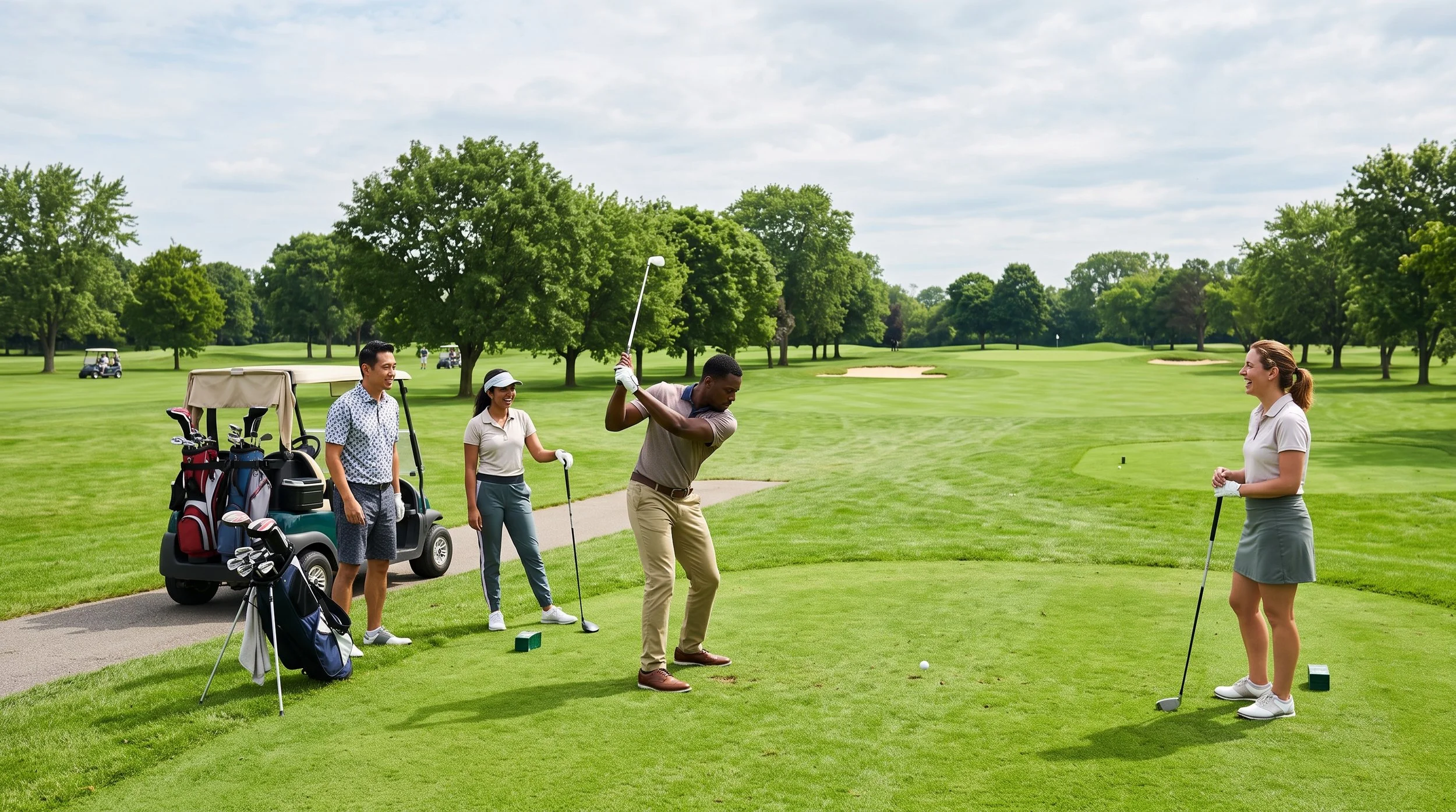 Golf Hits Record Diversity