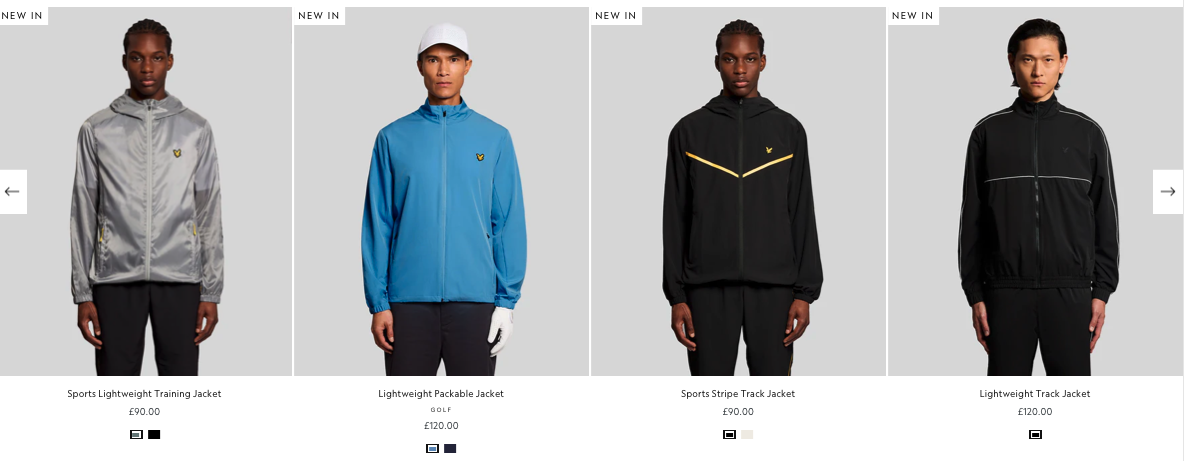 Lyle & Scott E-commerce 