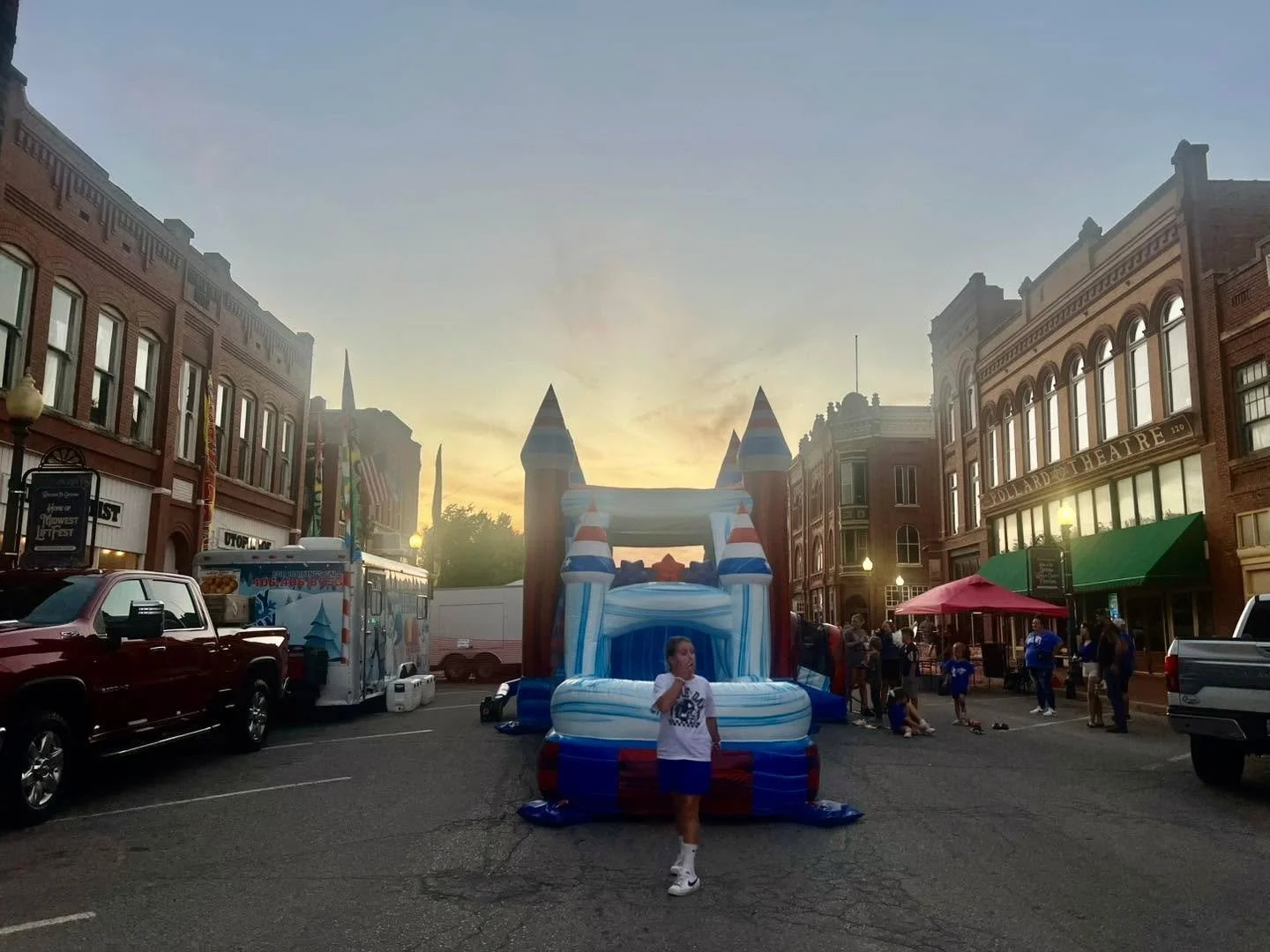 We&rsquo;re still obsessed with these photos of the beautiful downtown buildings and our inflatables 🤩

The heart of Guthrie just hits different. ❤️
There&rsquo;s something about these historic streets, red brick storefronts, and the way our communi