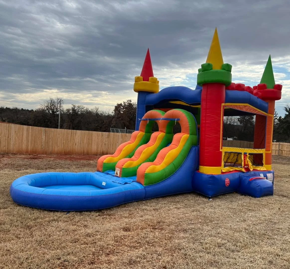 Two years of giggles, sugar highs, and racing down the rainbow 🌈🎉

Our Dual Slide Rainbow Castle had the BEST time celebrating a sweet 2-year-old! double slides means double the thrills (and double the &ldquo;again, again!&rdquo;). There&rsquo;s no