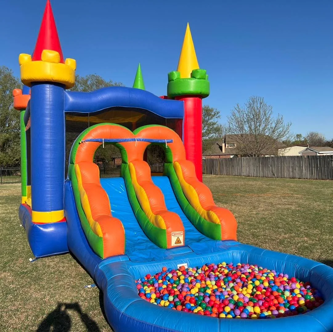 &ldquo;I think my favorite part was trying to bury myself in the balls!&rdquo; - a real comment to me from one of the kids at this party🤣

&hellip;and honestly, same 😂🙌

This setup is NONSTOP fun from the first climb to the final splash (or dive ?