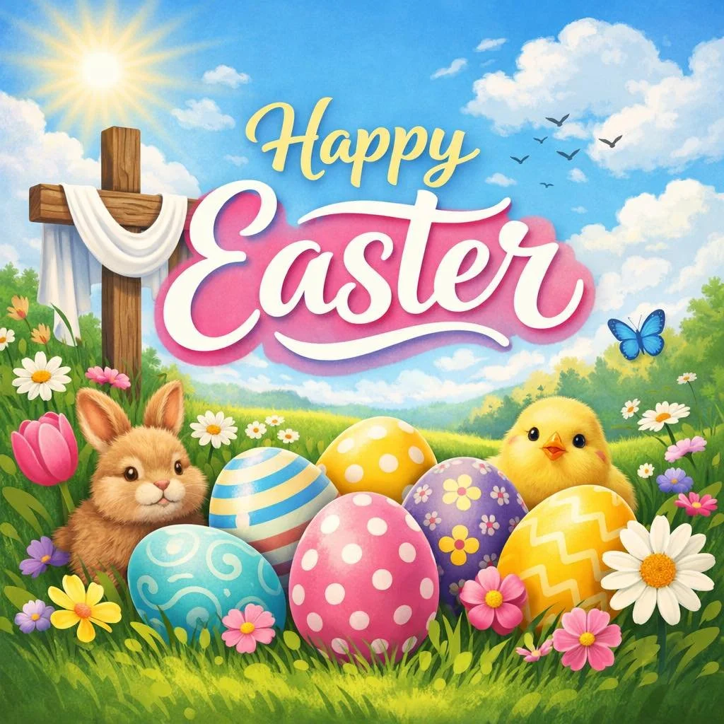 Happy Easter ✝️🐣
Wishing you a day full of joy, hope, and sweet moments with the ones you love 💛