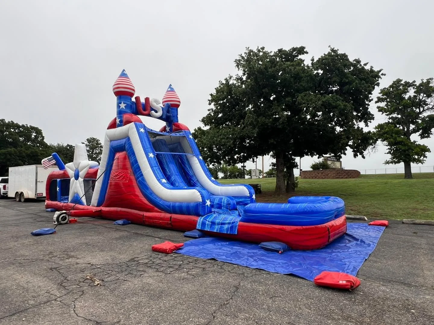 Memorial Day weekend vibes 🇺🇸🇺🇸🇺🇸

www.theinflatableplaygroundco.com 
405.508.4146