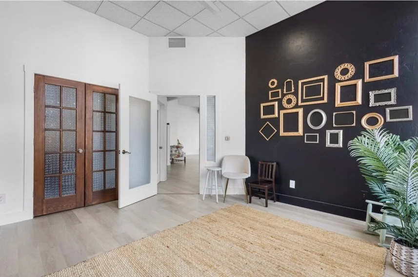 ANNOUNCEMENT #1 of 2! 🎉 

The Brick Room is officially open for hourly bookings. You asked, we listened. Lots of requests to just have the Brick room and so now you can! 

Designed for texture, depth, and timeless imagery, it&rsquo;s the perfect com