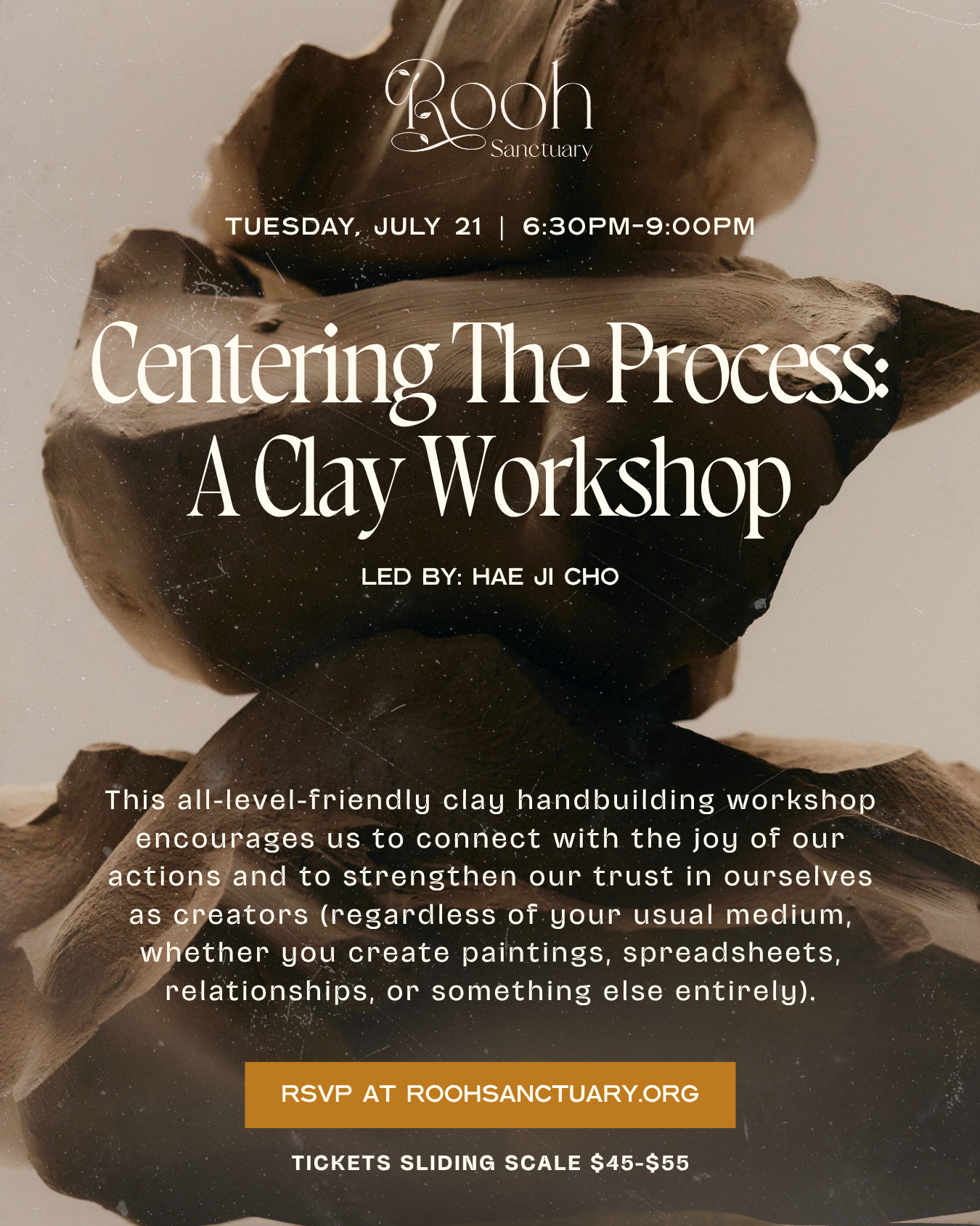 Centering The Process: A Clay Workshop