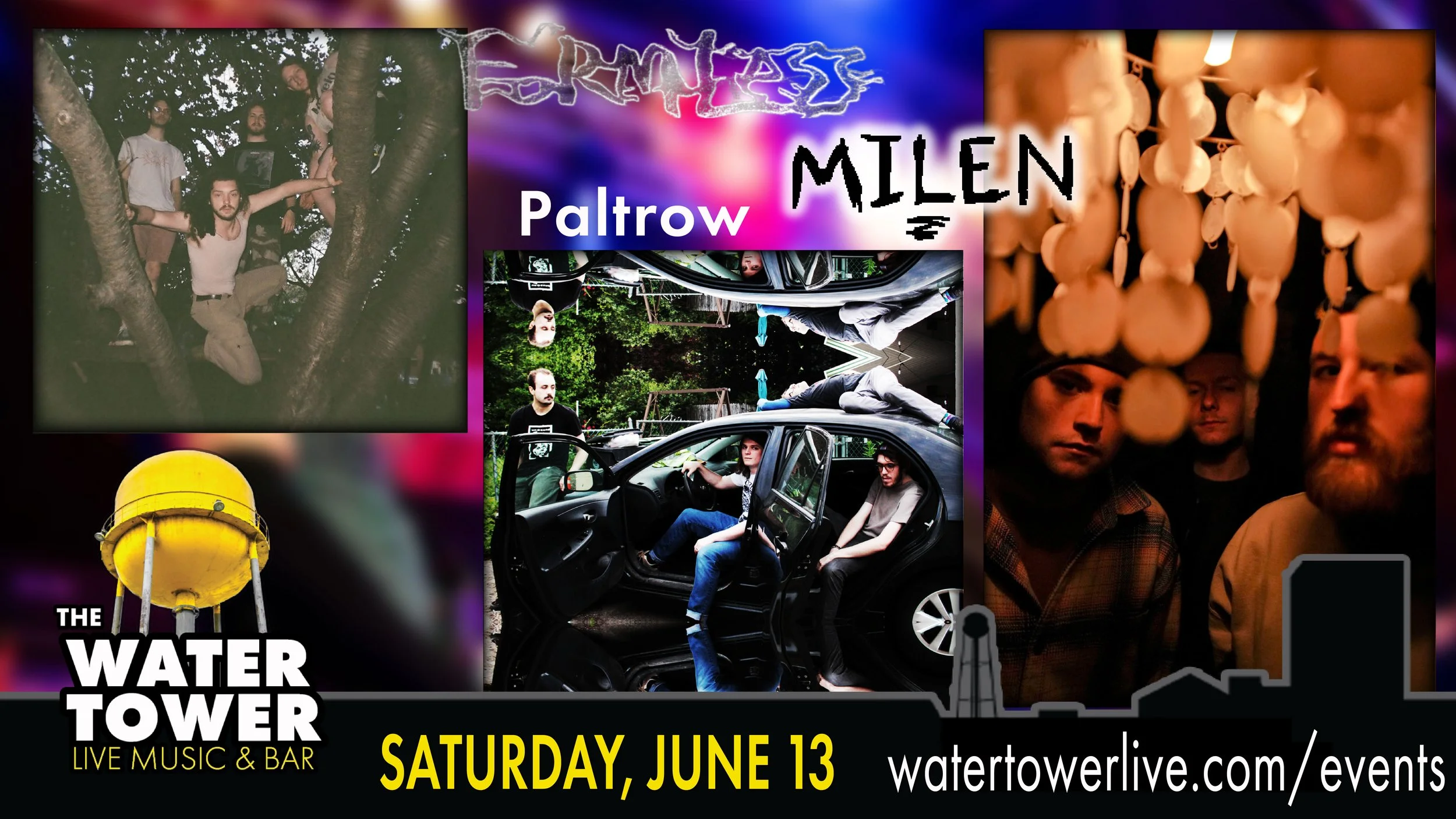 Milen + Paltrow + Formless at The WaterTower 