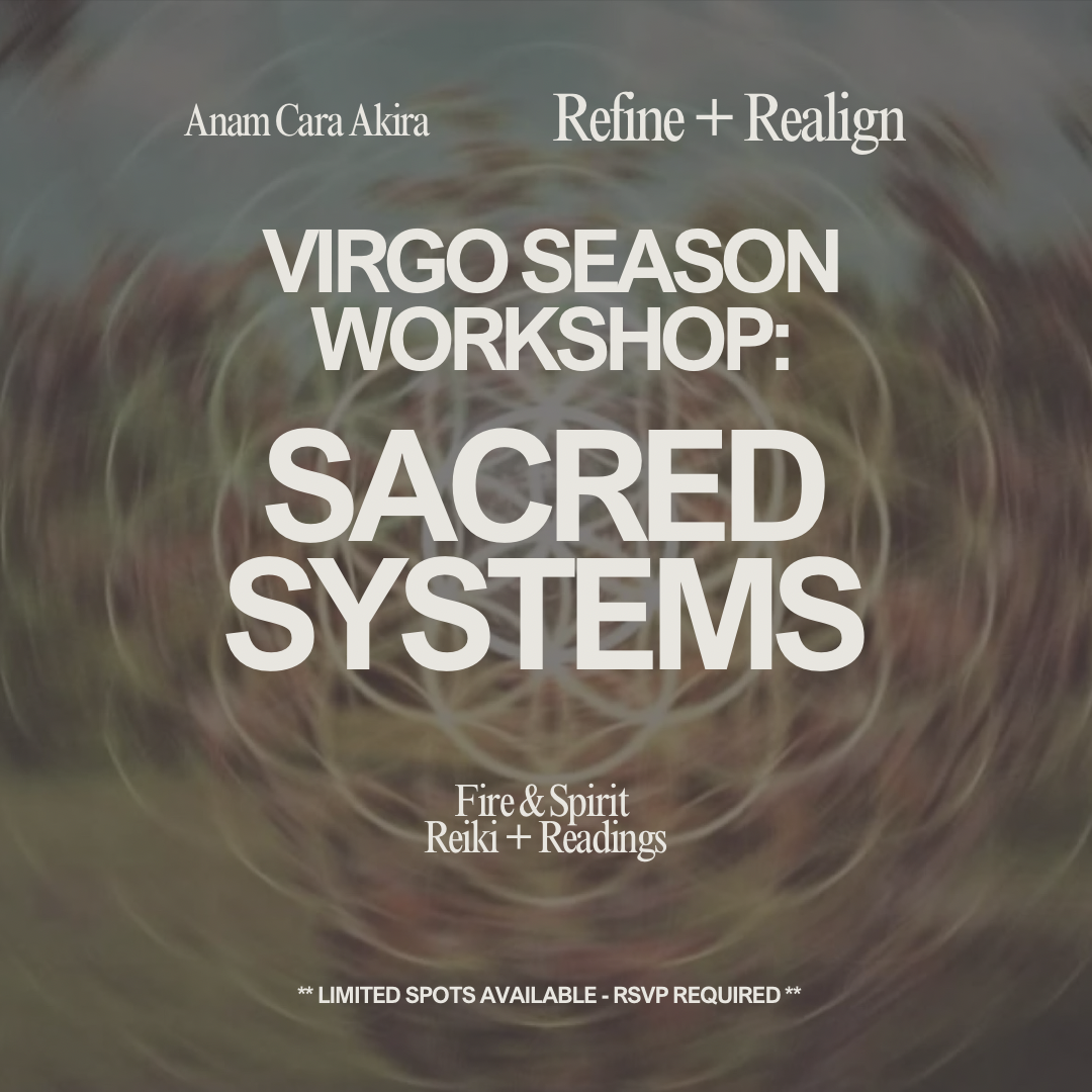 Sacred Systems: A Virgo Season Ritual for Refinement + Realignment