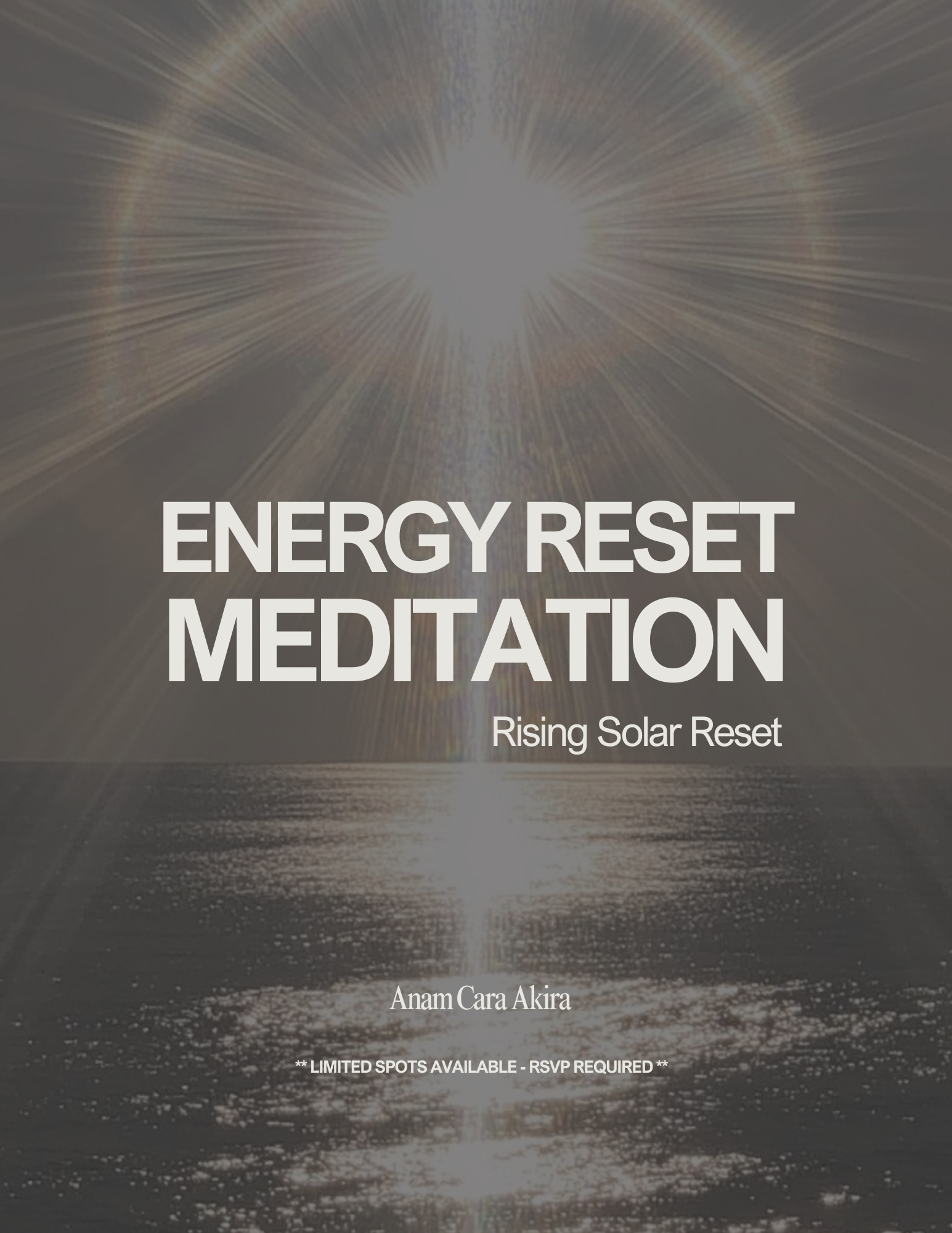 Rising Solar Reset Meditation
