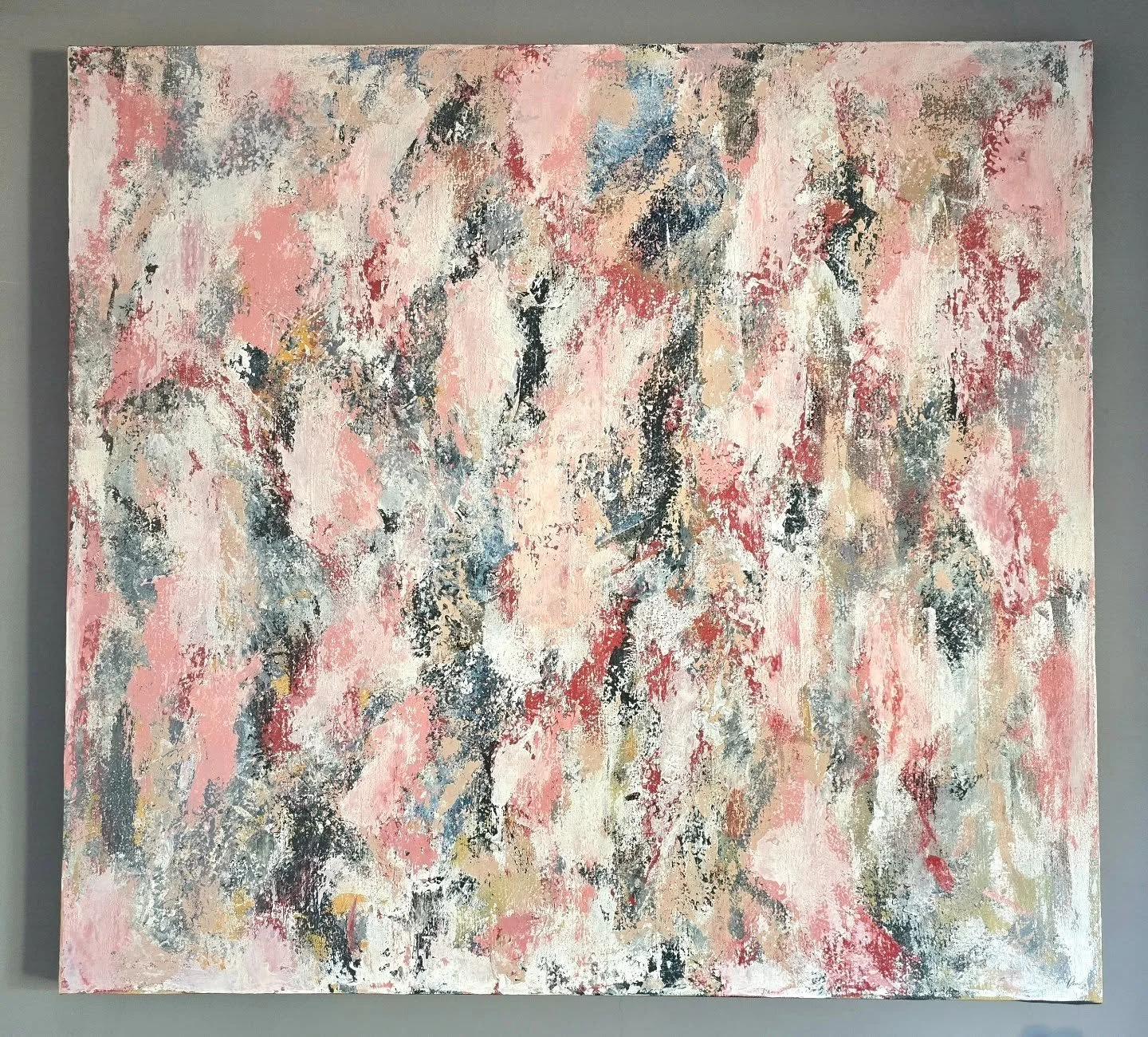 New acrylic abstract "Picking up stones on the salt flats" 130cm x 140cm #abstractart #abstract #abstractpainting #acryliconcanvas #abstractartist #acrylic #acrylicart #canvas #homedesign #handmade #handmadecanvas #art #artistsoninstagram #