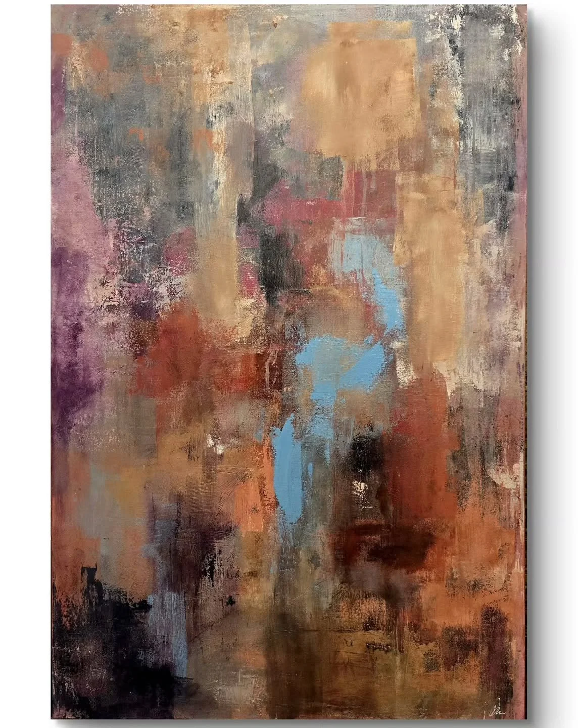 Acrylic abstract. Soft blended colour with some pastel worked in. #abstractart #acryliconcanvas #acrylic #paintingoftheday #painting #abstractpainting #abstractartist #abstraction #art #artist #artistsoninstagram #pastel
