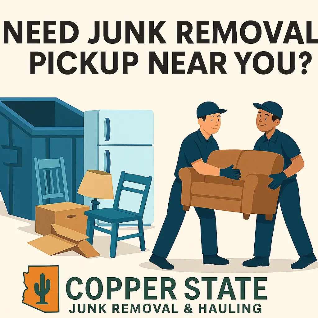 Need Junk Removal Pickup Near You? Here’s What We Take and How It Works
